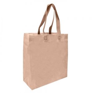ECO BOLSA REUTILIZABLE GRANDE 34 X 38 CON FUELLE personalizada