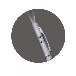 PLUMA C/ LUZ Y LASER personalizada
