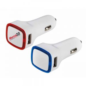 CARGADOR PARA AUTOMOVIL MOBICAR A2277 ROJO personalizada