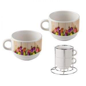 SET DE 2 TAZAS SUBLIMACION AMART personalizada