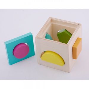 CUBO DE MADERA 7 PIEZAS SONRI personalizada