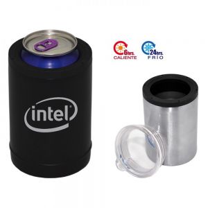VASO TÉRMICO Y PORTA LATA CROP personalizada