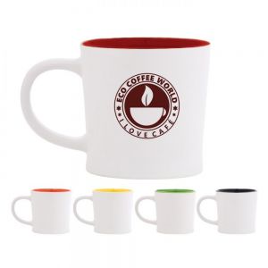 TARRO DE CERÁMICA BICOLOR CYLIN personalizada