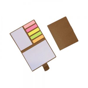 ESTUCHE CON NOTAS ADHESIVAS CUBIERTA SUAVE personalizada