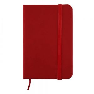 MINI LIBRETA DE POLIURETANO CON ELASTICO personalizada
