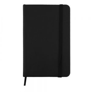 MINI LIBRETA DE POLIURETANO CON ELASTICO personalizada