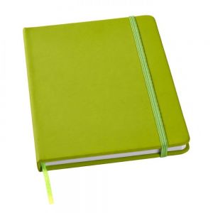 LIBRETA CON ELASTICO FORRO POLIURETANO personalizada