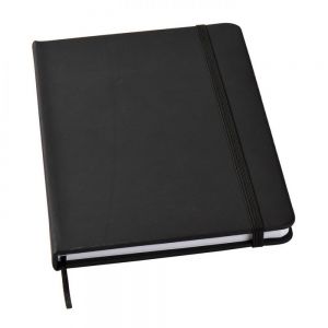 LIBRETA CON ELASTICO FORRO POLIURETANO personalizada