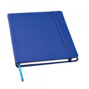 LIBRETA CON ELASTICO FORRO POLIURETANO personalizada