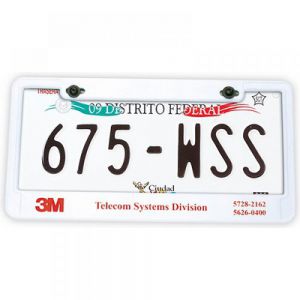 PORTA PLACA personalizada