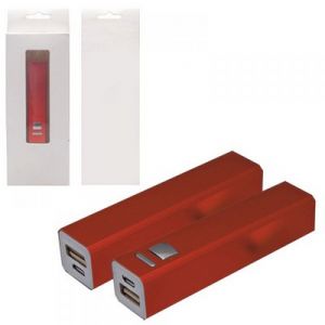 POWER BANK CUADRADA METÁLICA personalizada