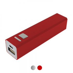 POWER BANK CUADRADA METÁLICA personalizada
