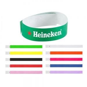 BRAZALETE TYVEK personalizada