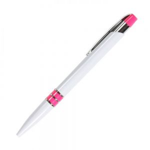 BOLIGRAFO CON BARRIL BLANCO personalizada