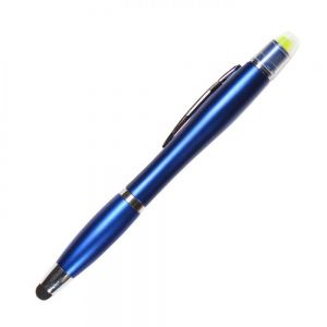 BOLIGRAFO CON TOUCH Y MARCATEXTOS DE GEL personalizada