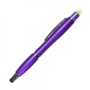 BOLIGRAFO CON TOUCH Y MARCATEXTOS DE GEL personalizada