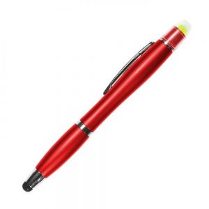 BOLIGRAFO CON TOUCH Y MARCATEXTOS DE GEL personalizada