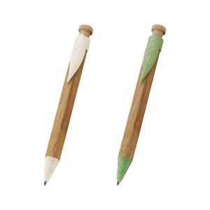 BOLÍGRAFO CON BARRIL DE BAMBOO personalizada
