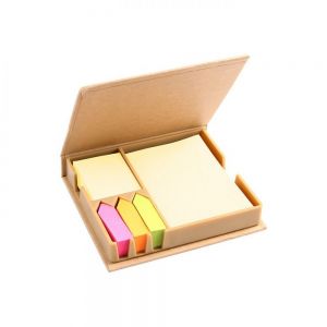 SET ECOLOGICO DE NOTAS ADHESIVAS personalizada