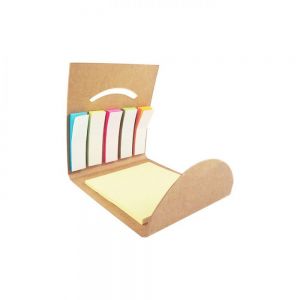 SET DE NOTAS ADHESIVAS BIODEGRADABLE personalizada