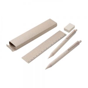 SET FIBRA DE TRIGO personalizada
