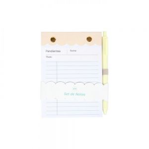 SET DE NOTAS MESTIA. personalizada