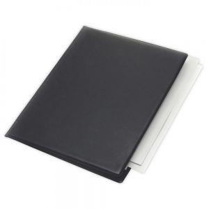 CARPETA TAMAÑO CARTA CON PORTA BLOCK Y PORTA PLUMA personalizada
