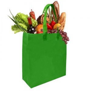 ECO BOLSA REUTILIZABLE GRANDE 34 X 38 CON FUELLE personalizada