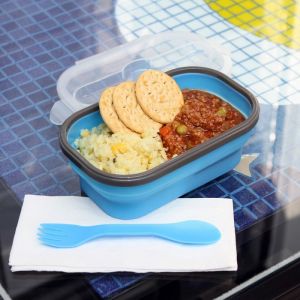 CONTENEDOR DE ALIMENTOS PLEGABLE personalizada