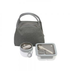 LONCHERA CON CONTENEDORES MEY. personalizada