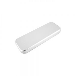 ESTUCHE METÁLICO RECTANGULAR. personalizada