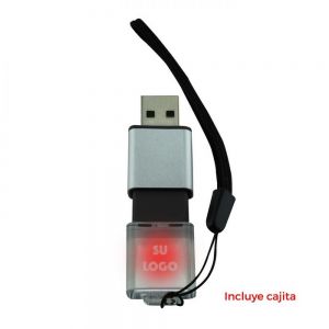 MEMORIA 8GB DESLIZABLE CON LUZ personalizada