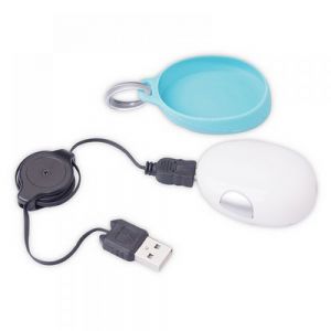 MOUSE OPTICO CON CABLE RETRACTIL personalizada