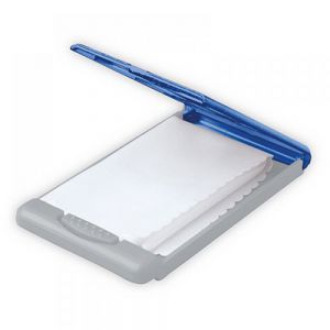 PAÑO PARA LIMPIAR LENTES EN ESTUCHE DE PLASTICO personalizada
