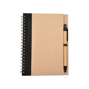 LIBRETA BIO DEGRADABLE CON PLUMA personalizada