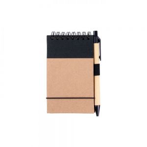 LIBRETA BIO DEGRADABLE POCKET CON PLUMA personalizada