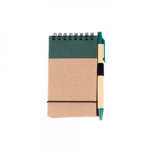 LIBRETA BIO DEGRADABLE POCKET CON PLUMA personalizada