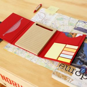 LIBRETA ECOLOGICA CON BOLIGRAFO personalizada