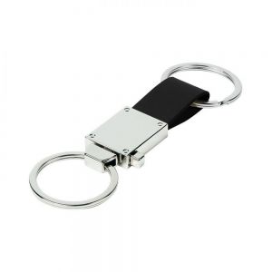 LLAVERO DOBLE ARGOLLA personalizada