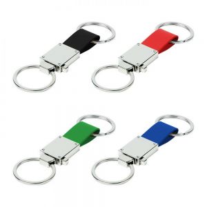LLAVERO DOBLE ARGOLLA personalizada