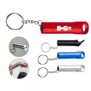 LLAVERO DESTAPADOR CON LUZ TROYA personalizada