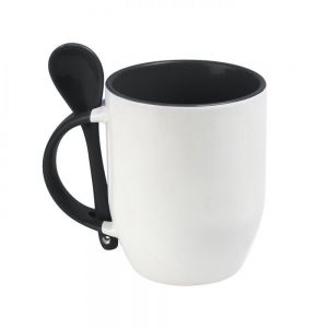 TAZA SUBLIMACION CON CUCHARA MAGGIE personalizada