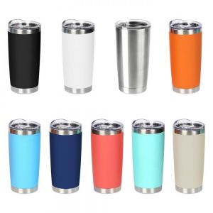 VASO DE ACERO INOXIDABLE personalizada