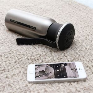TERMO DOBLE PARED CON BOCINA BLUETOOTH personalizada
