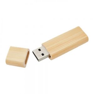 USB BAMBÚ RECTANGULAR personalizada