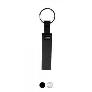 USB LLAVERO RECTANGULAR METÁLICA personalizada