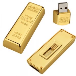 USB LINGOTE DE ORO personalizada